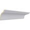 Ekena Millwork 3 3/4"H x 4 1/8"P x 5 5/8"F x 94 1/2"L Dylan Traditional Smooth Crown Moulding MLD03X04X05DY - alternate 3
